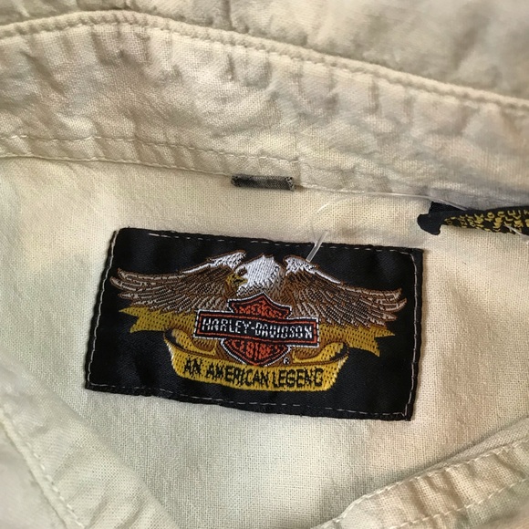 Harley-Davidson Motorcycles Vintage 90s Limited Edition Nostalgia Series Shirt L - Picture 6 of 10
